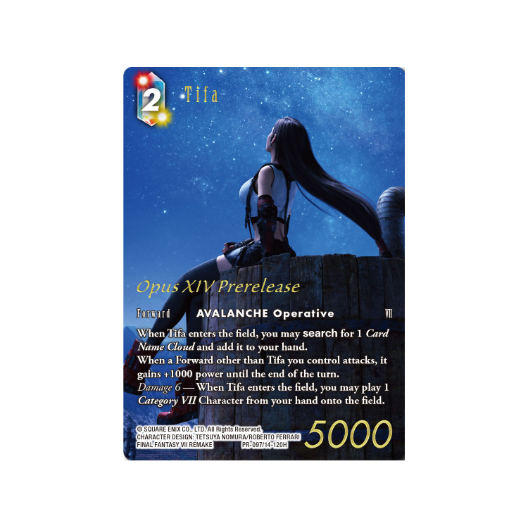 Tifa (PR-097/14-120) - Full Art Foil - Big Orbit Cards