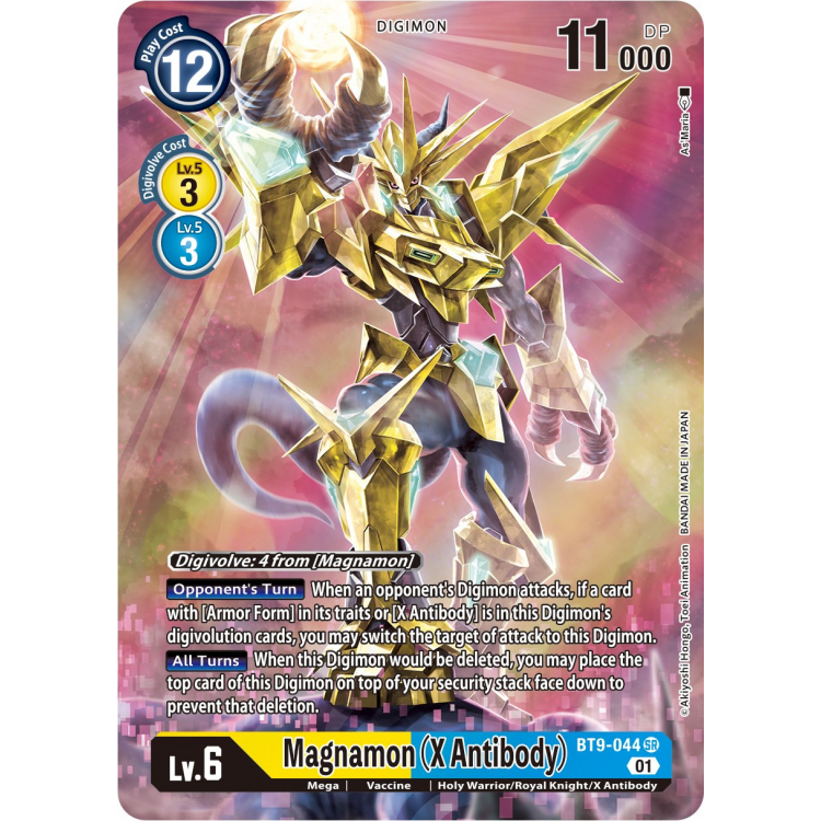 Magnamon (X Antibody) (Alternate Art) - BT9 - X Record - Digimon Card Game Magnamon (X Antibody) (Alternate Art) - BT9 - X Record - Digimon Card Game