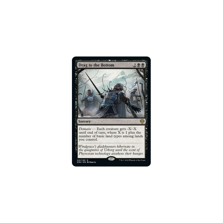 Drag to the Bottom - Dominaria United - Magic the Gathering Drag to the Bottom - Dominaria United - Magic the Gathering