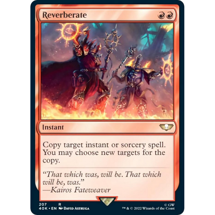 Reverberate - Universes Beyond - Warhammer 40,000 - Magic the Gathering Reverberate - Universes Beyond - Warhammer 40,000 - Magic the Gathering