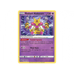 Radiant Alakazam - Pokemon Silver Tempest Holo Foil Radiant Rare