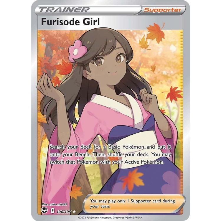 Furisode Girl (Full Art) (Holo) - Pokemon - Big Orbit Cards