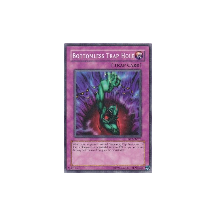 Bottomless Trap Hole (Unlimited Edition) - Dark Beginning 2 (DB2) - Yu-Gi-Oh! Bottomless Trap Hole (Unlimited Edition) - Dark Beginning 2 (DB2) - Yu-Gi-Oh!