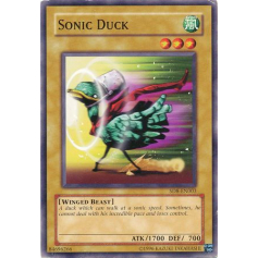 Sonic Duck (Unlimited Edition) - Structure Deck - Lord of the Storm (SD8) - Yu-Gi-Oh!