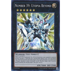 Number 39: Utopia Beyond - Super Rare (Unlimited Edition) - The New Challengers (NECH) - Yu-Gi-Oh!
