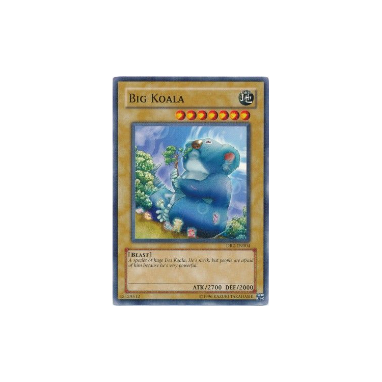 Big Koala - Common (Unlimited Edition) - Dark Revelation Volume 2 (DR2) - Yu-Gi-Oh! Big Koala - Common (Unlimited Edition) - Dark Revelation Volume 2 (DR2) - Yu-Gi-Oh!