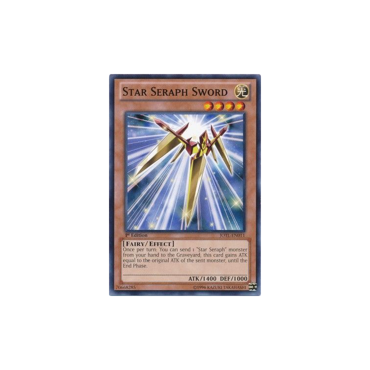 Star Seraph Sword - Common (1st Edition) - Judgment of the Light (JOTL) - Yu-Gi-Oh! Star Seraph Sword - Common (1st Edition) - Judgment of the Light (JOTL) - Yu-Gi-Oh!