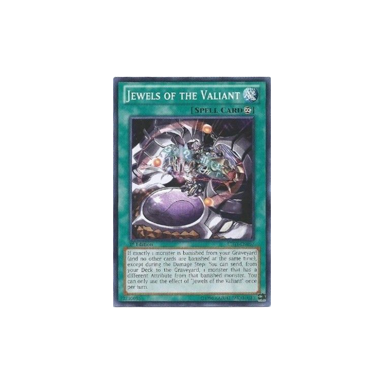 Jewels of the Valiant - Common (1st Edition) - Lord of the Tachyon Galaxy (LTGY) - Yu-Gi-Oh! Jewels of the Valiant - Common (1st Edition) - Lord of the Tachyon Galaxy (LTGY) - Yu-Gi-Oh!