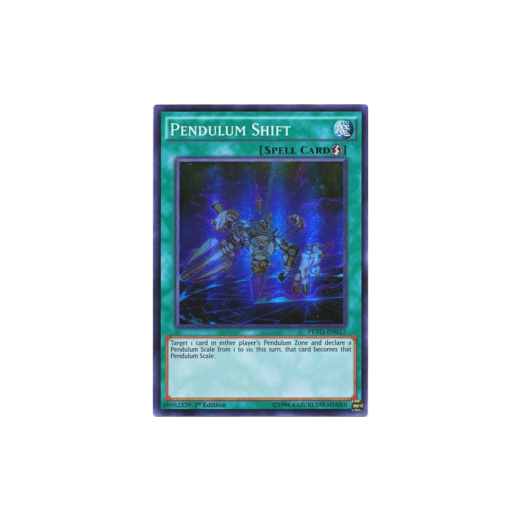 Pendulum Shift - PEVO-EN037 - Super Rare - 1st Edition - Yu-Gi-Oh