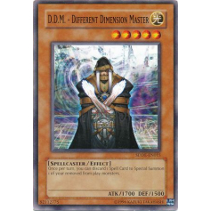 D.D.M. - Different Dimension Master - Common (Unlimited Edition) - Structure Deck - Dark Emperor (SDDE) - Yu-Gi-Oh!