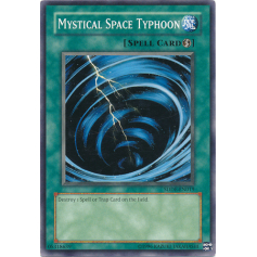 Mystical Space Typhoon - Common (Unlimited Edition) - Structure Deck - Dark Emperor (SDDE) - Yu-Gi-Oh!