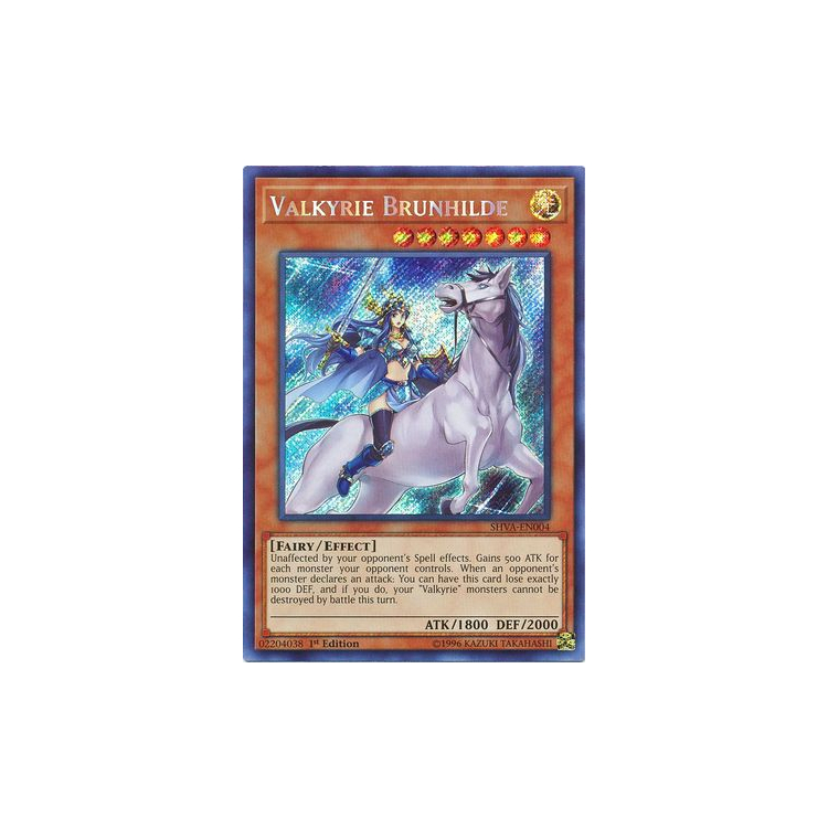 Valkyrie Brunhilde - Secret Rare (1st - Big Orbit Cards