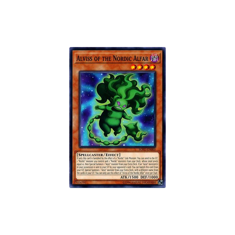 Alviss of the Nordic Alfar - Common (Unlimited Edition) - Soul Fusion (SOFU) - Yu-Gi-Oh! Alviss of the Nordic Alfar - Common (Unlimited Edition) - Soul Fusion (SOFU) - Yu-Gi-Oh!