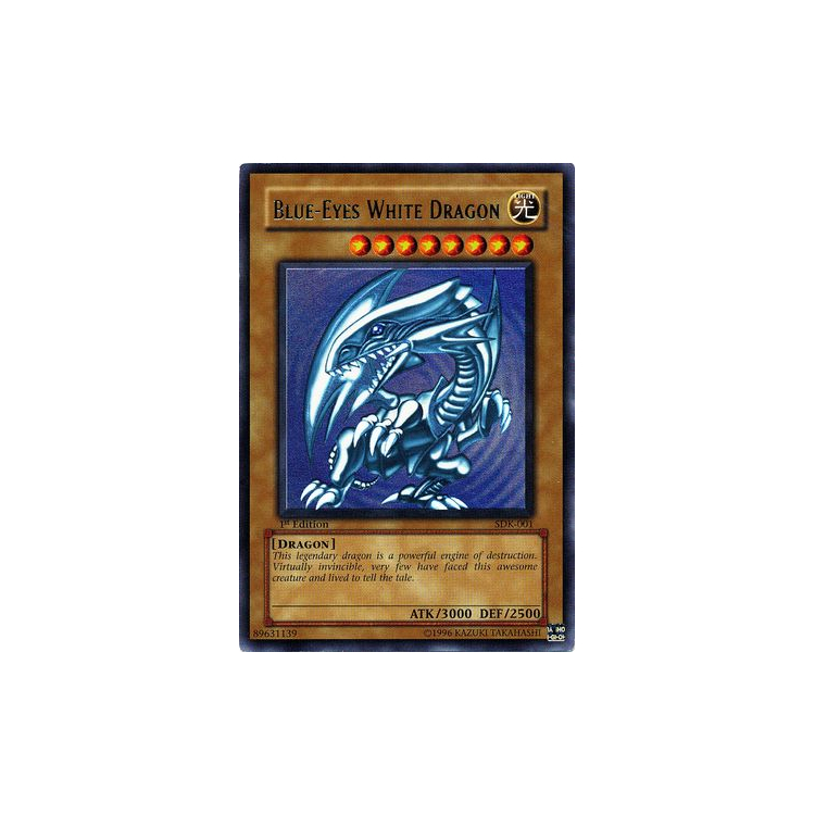 Blue-Eyes White Dragon - Ultra Rare (1st - Big Orbit Cards