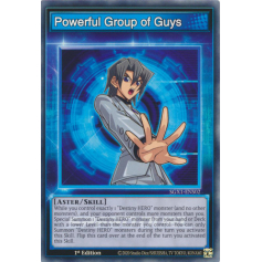 Powerful Group of Guys - Common (1st Edition) - Speed Duel GX - Duel Academy Box (SGX1) - Yu-Gi-Oh!