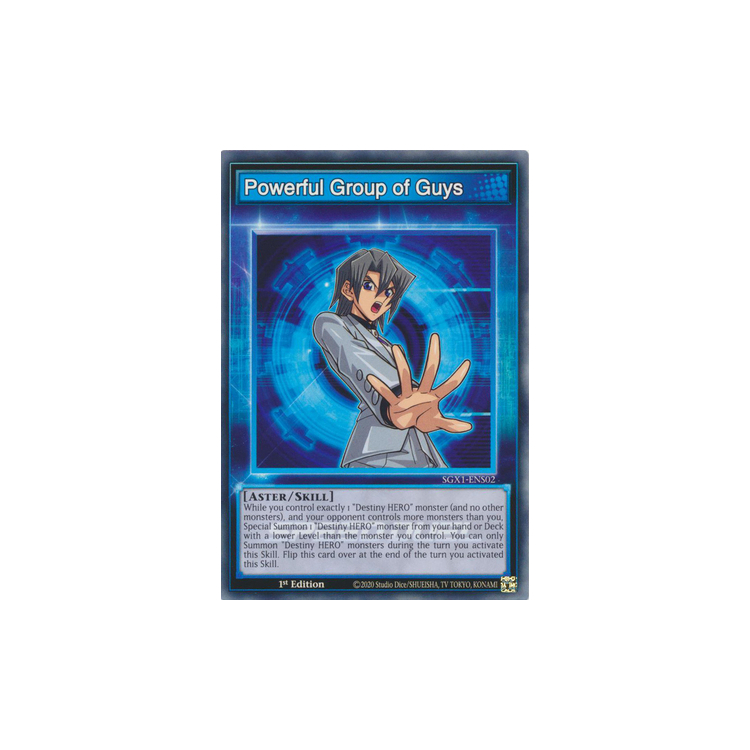 Powerful Group of Guys - Common (1st Edition) - Speed Duel GX - Duel Academy Box (SGX1) - Yu-Gi-Oh! Powerful Group of Guys - Common (1st Edition) - Speed Duel GX - Duel Academy Box (SGX1) - Yu-Gi-Oh!