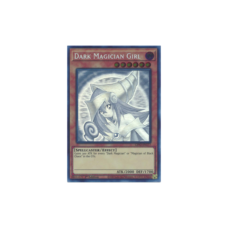 Dark Magician Girl - Ghost Rare (1st - Big Orbit Cards