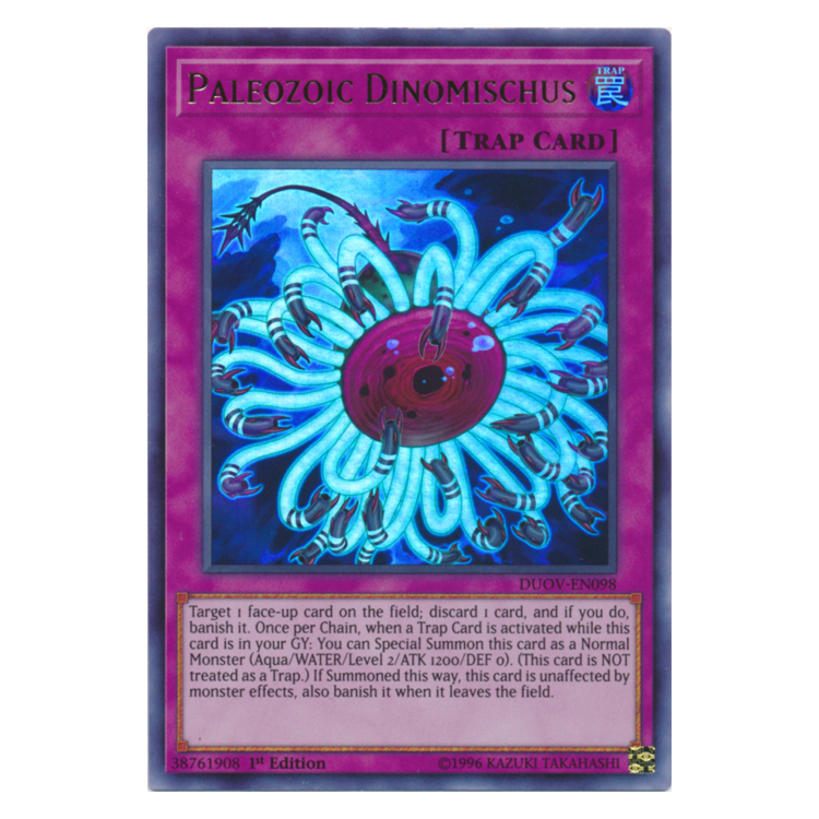 Paleozoic Dinomischus - Common (1st Edition) - Structure Deck - Dark World (SR13) - Yu-Gi-Oh! Paleozoic Dinomischus - Common (1st Edition) - Structure Deck - Dark World (SR13) - Yu-Gi-Oh!