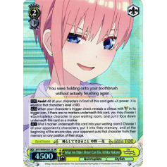 Eldest of the Quintuplets, Ichika Nakano (SR) - The Quintessential  Quintuplets - Weiss Schwarz