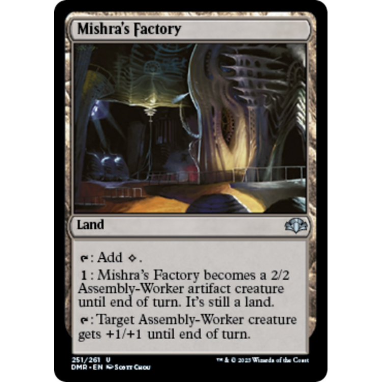 Mishra's Factory - Dominaria Remastered - Magic the Gathering Mishra's Factory - Dominaria Remastered - Magic the Gathering