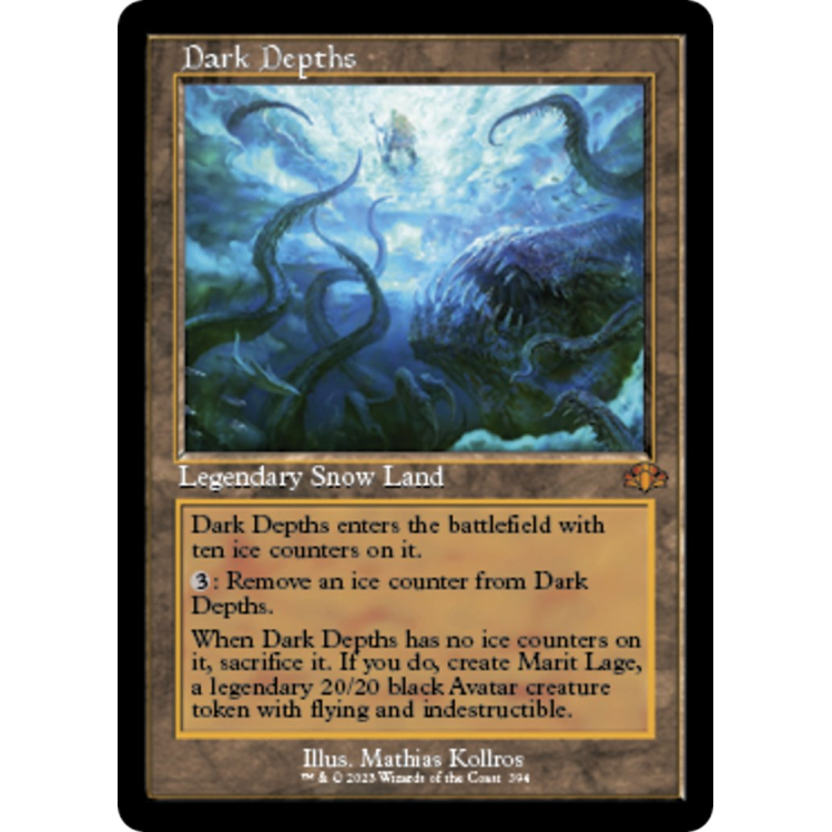 Dark Depths FOIL マジック：ザ・ギャザリング Dark Depths FOIL Dark