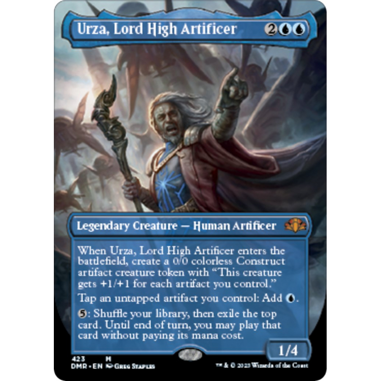 mtg Urza, Lord High Artificer MH1 EN foil 最高工匠卿、ウルザ