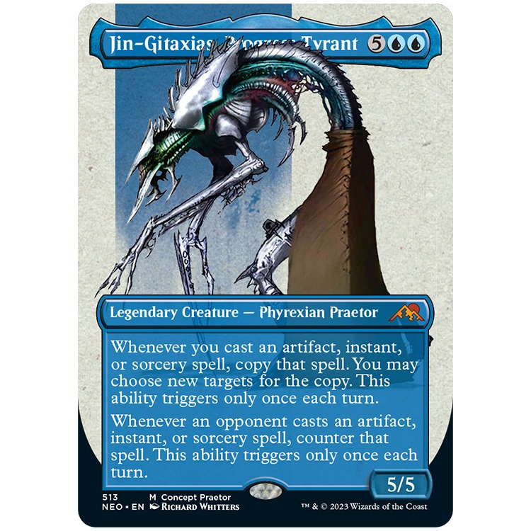 Jin-Gitaxias, Progress Tyrant (Concept - Big Orbit Cards
