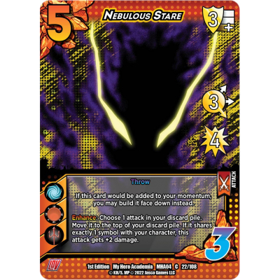 Nebulous Stare (1st Edition) - My Hero Academia - League of Villains - UniVersus Nebulous Stare (1st Edition) - My Hero Academia - League of Villains - UniVersus