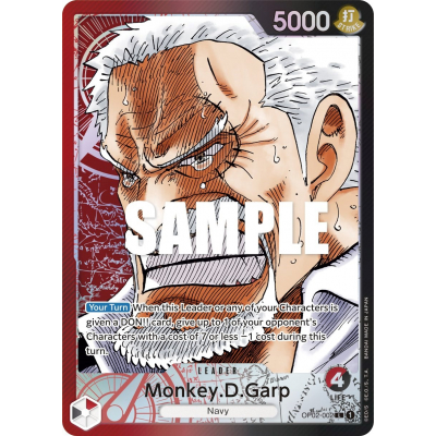 Monkey.D.Garp (002) (Alternate Art) - Big Orbit Cards Monkey.D.Garp (002) (Alternate Art) - Big Orbit Cards