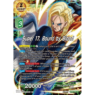 Super 17, Bound by Blood - Big Orbit Cards