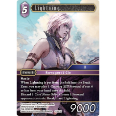 Lightning (19-082) (19-082) - Opus XIX - Final Fantasy TCG