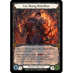 【Cold Foil】Fai, Rising Rebellion【HER058】 Sell Fai, Rising Rebellion - HER058 (Cold Foil) - Big Orbit Cards