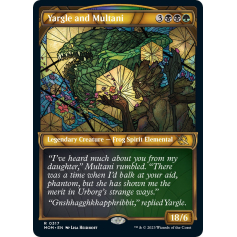 Yargle and Multani (Showcase) - March of the Machine - Magic the Gathering