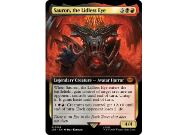 Sell Sauron, the Lidless Eye (Extended Art) - Big Orbit Cards