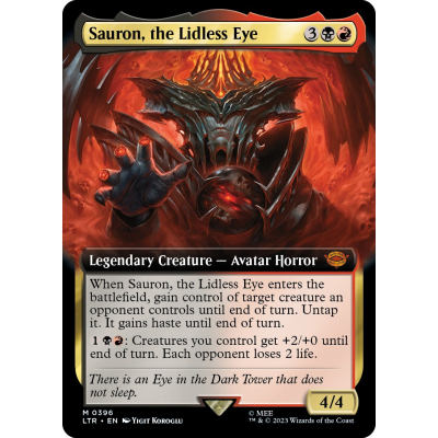 マジック：ザ・ギャザリング Middle earth starter the lidless eye マジック：ザ・ギャザリング Middle earth starter the lidless eye