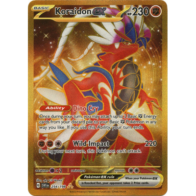 Koraidon Ex Oversized Card 