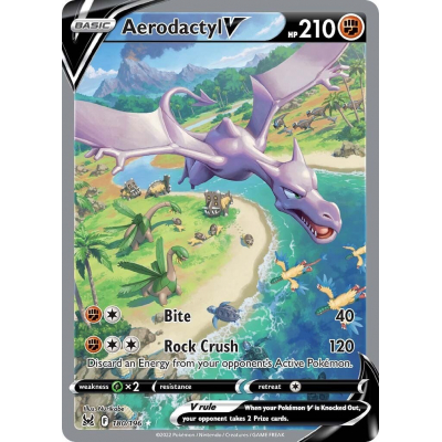 Aerodactyl V, Lost Origin, TCG Card Database