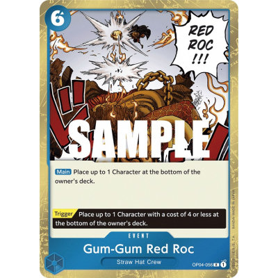 ONE PIECE CARD GAME OP04-045 R King