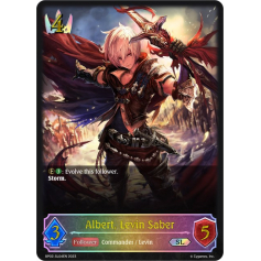 Albert, Levin Saber - SL - BP02 - Reign of Bahamut - Shadowverse: Evolve