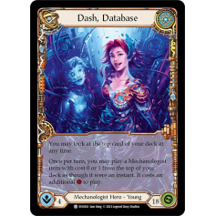 Dash, Database // Teklo Leveler - Bright Lights - Flesh and Blood TCG