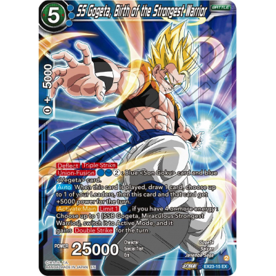 SS Gogeta, Birth of the Strongest Warrior - Big Orbit Cards