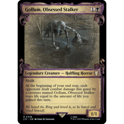 Gollum, Obsessed Stalker (Showcase Scroll)