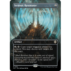 Strionic Resonator (Borderless) - The Lost Caverns of Ixalan Commander - Magic the Gathering