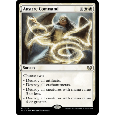 Austere Command - The Lost Caverns of Ixalan Commander - Magic the Gathering