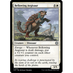 Bellowing Aegisaur - The Lost Caverns of Ixalan Commander - Magic the Gathering