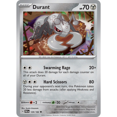 Durant (Reverse Holo) - Paradox Rift - Pokemon Durant (Reverse Holo) - Paradox Rift - Pokemon