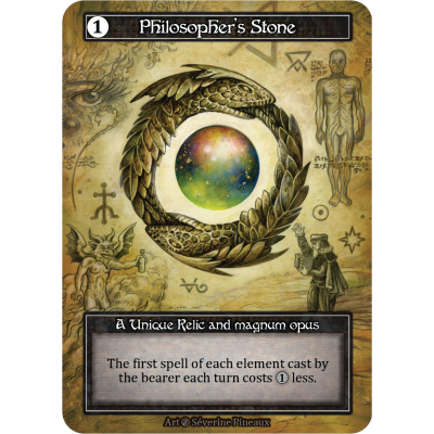 Philosophy's Stone β Foil Sorcery tcg Philosopher's Stone (Foil) - Beta - Sorcery: Contested Realm
