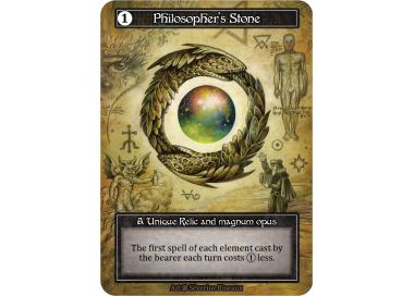 Sorcery TCG Philosopher's Stone β Foil Sorcery Contested Realm TCG Beta Foil Philosopher's Stone