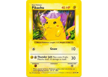 英語版初期　pikachu shadowless red cheeks 英語版初期 pikachu shadowless red cheeks Shadow NonRed