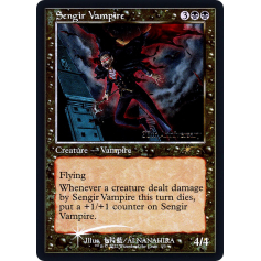 Sengir Vampire (3/5) (Retro Frame) (Foil) - 30th Anniversary - Promo Cards - Magic the Gathering
